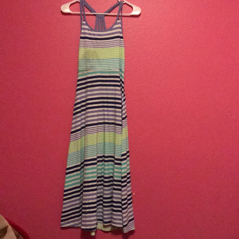 Cute striped midi dress